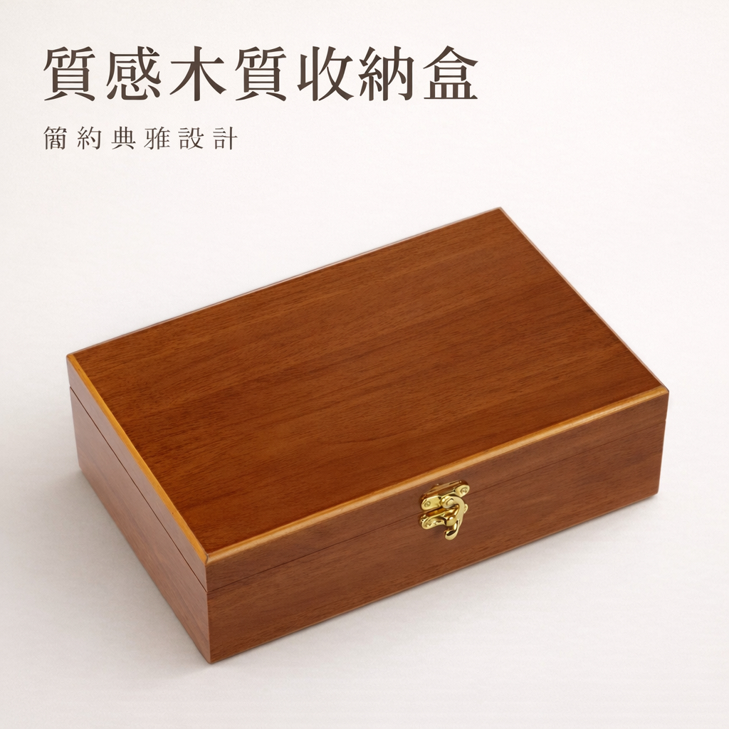 高級木製飾品禮盒｜首飾收納包裝盒